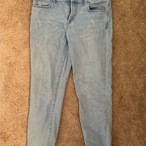 J Brand Women's Sky Blue Skinny Jeans